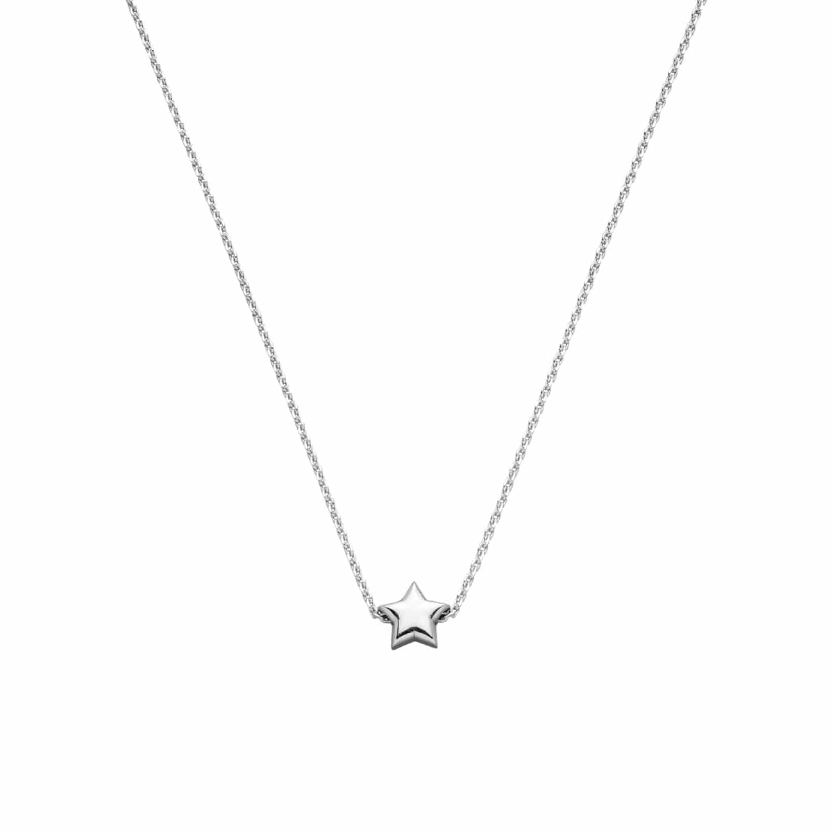 Stern Halskette 925 Silber Mini