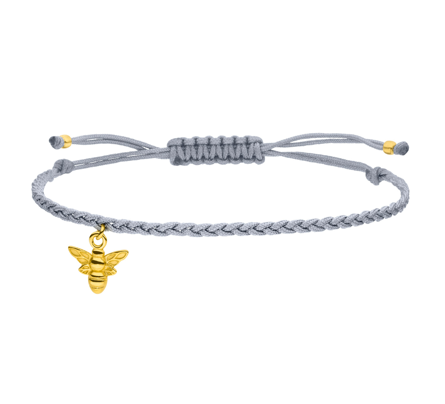 Biene Armband 925 Silber vergoldet | individuelles Geschenk