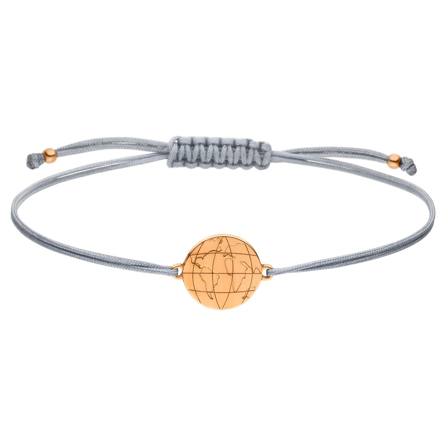 Armband Weltkarte 925 Silber | Armband Welt Globus Weltkugel