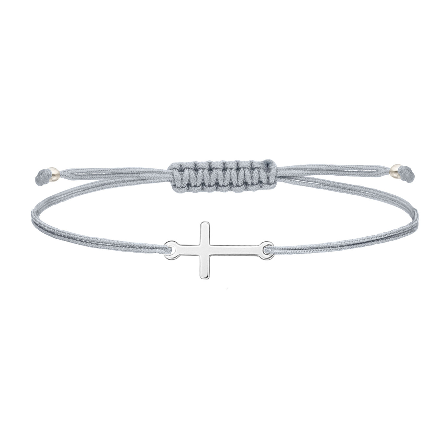 Kreuz Damen Armband 925 Silber