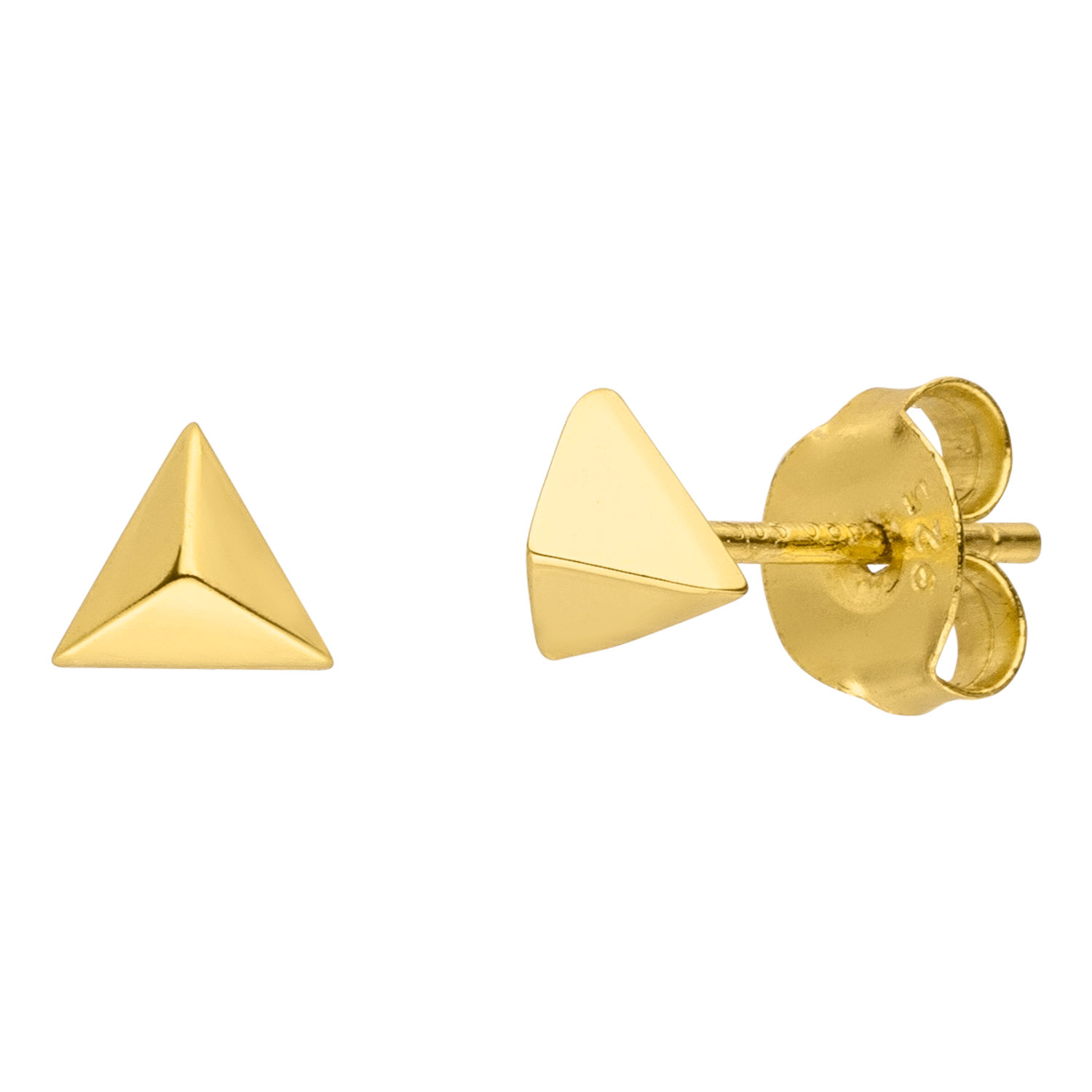 Dreieck Ohrstecker | kleine Ohrringe geometrisch