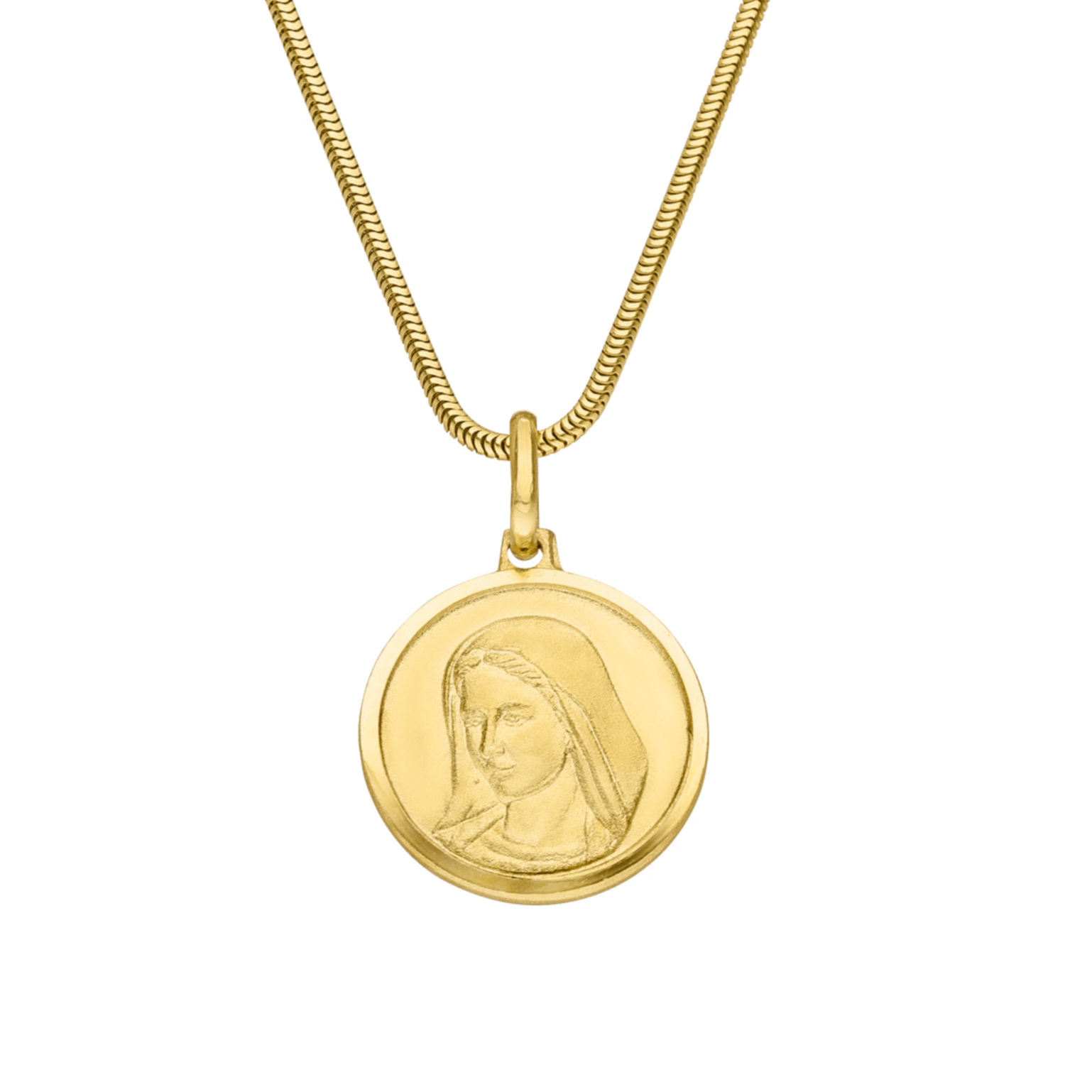 MADONNA Anhänger Halskette 925 Silber