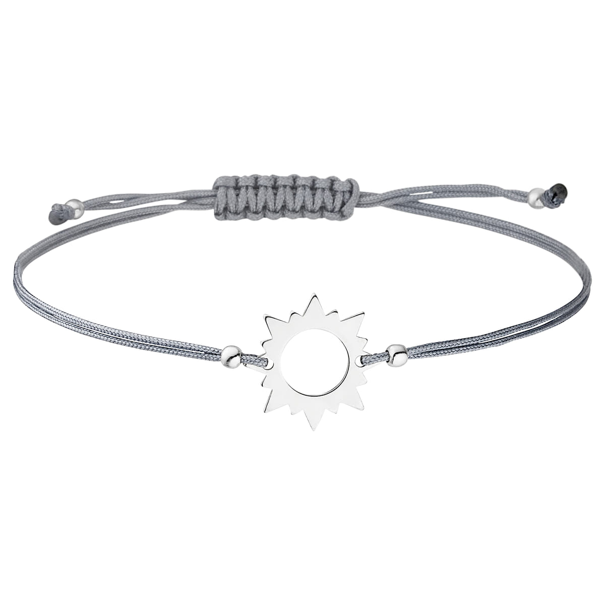 Armband Sonne 925 Silber - Individualisierbar