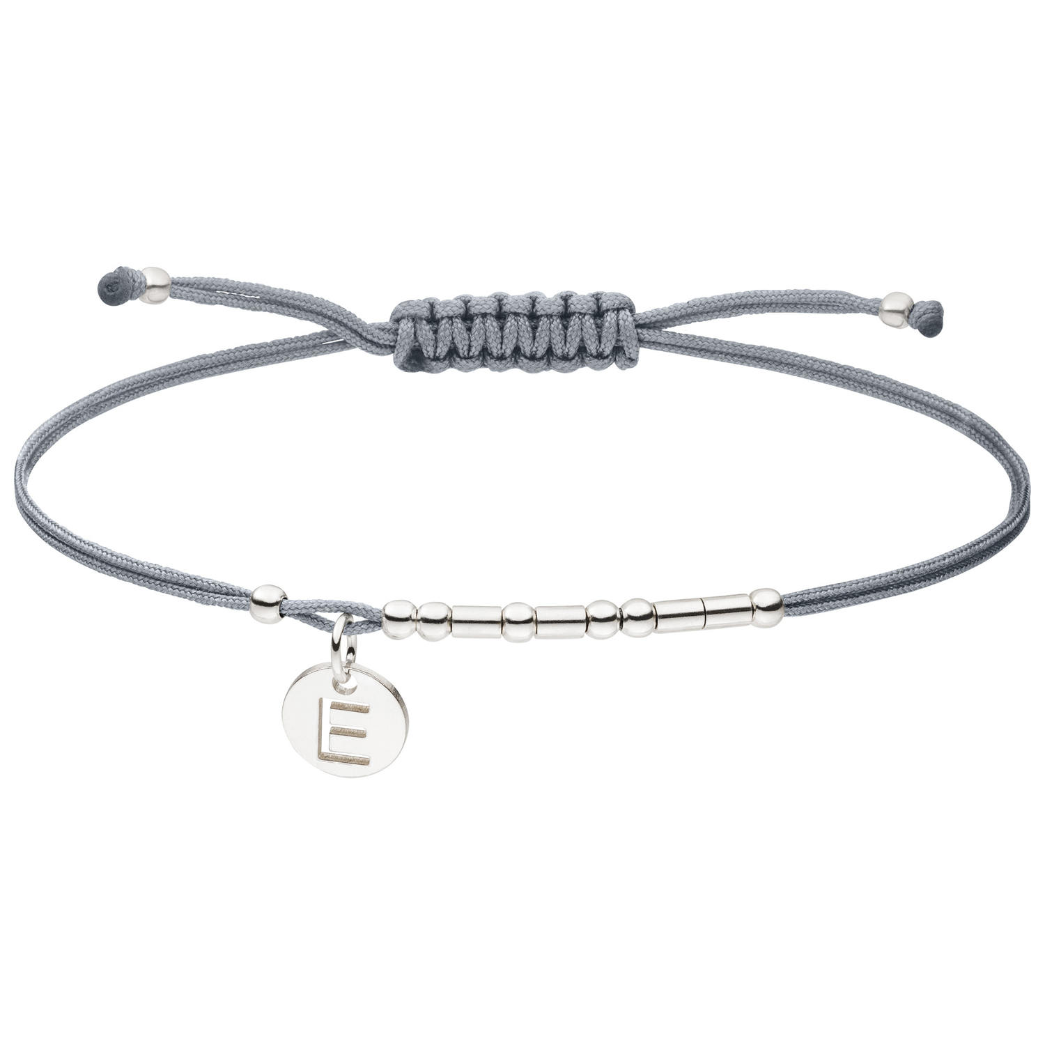 Buchstabenarmband E Anhänger 925 Silber - Armband Buchstabe - Buchstabenanhänger andere Buchstaben