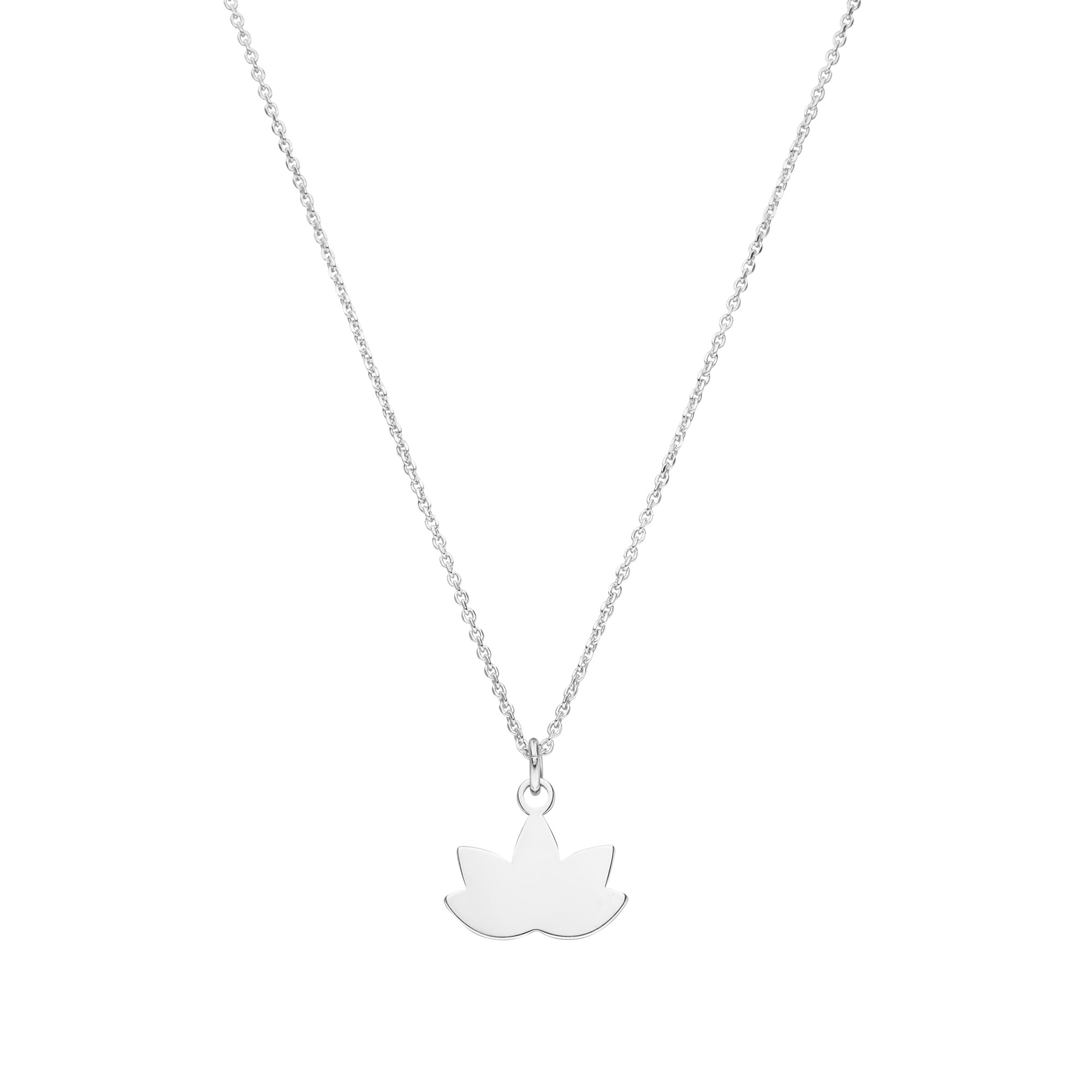 Halskette Lotus Lotusblume 925 Silber | Lotosblüte Seerose Schmuck