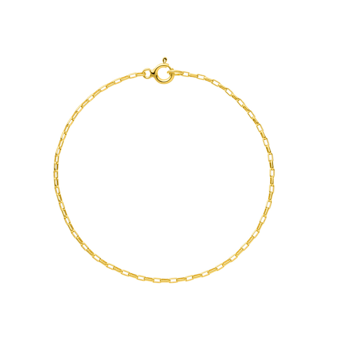 Feines Gliederarmband 925 Silber vergoldet | Armkettchen Geschenkidee