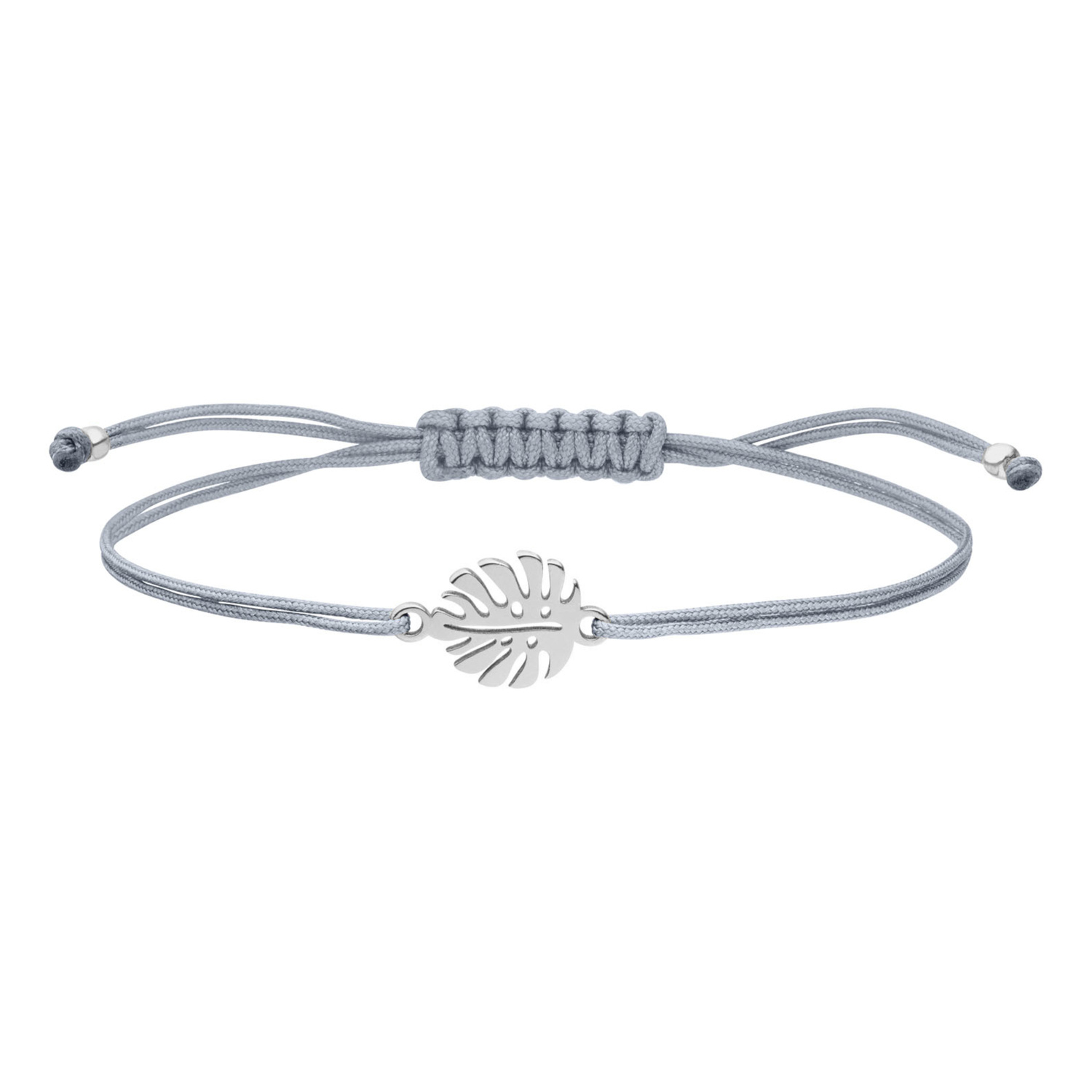 Armband Monstera Blatt 925 Silber  | Freundschaftsarmband Fensterblatt  Philodendron