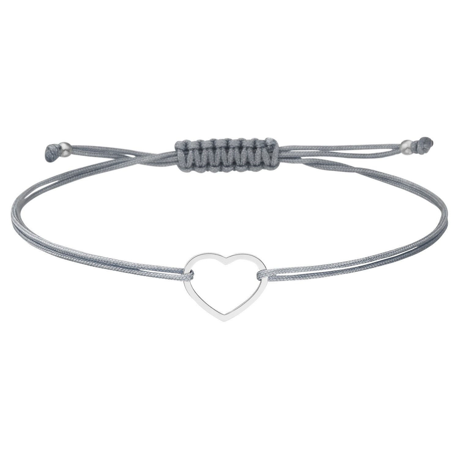 Armband Herz und Liebe 925 Silber (10 x 12 mm)
