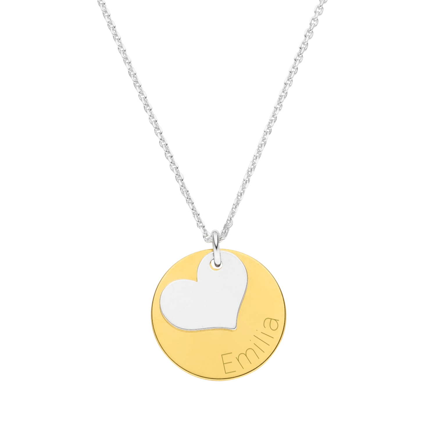 Personalisierte Halskette mit Wunschgravur